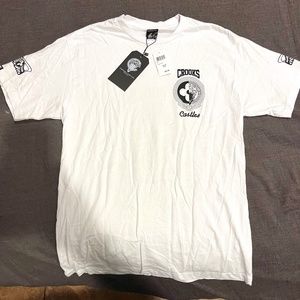 Crooks & Castles Wings SS Tee White